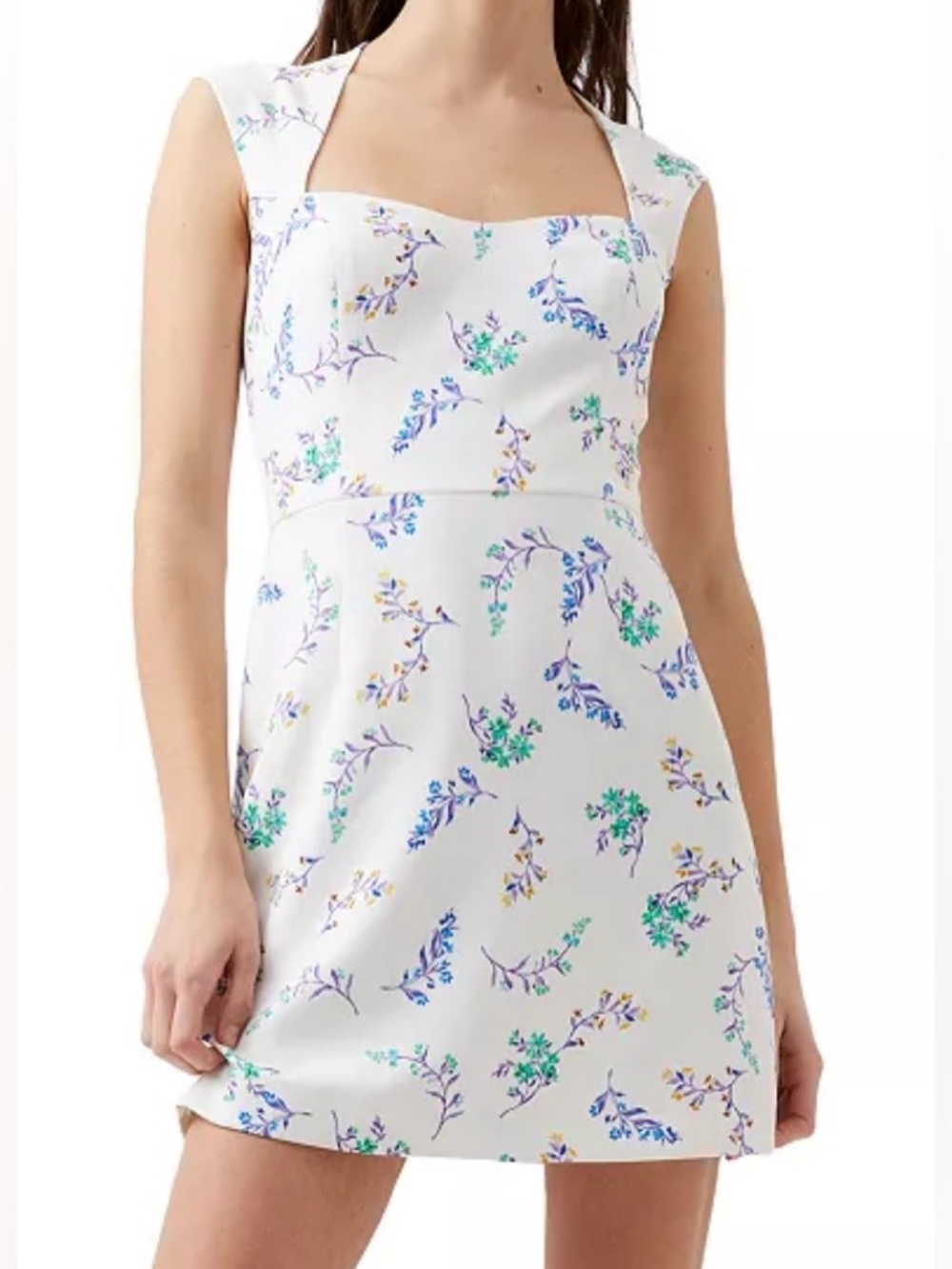 French Connection - NWT Floriana Whisper Sweetheart Dress, Size US 8